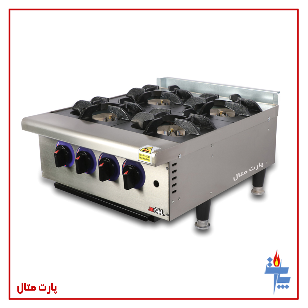 اجاق گاز رومیزی چهار شعله