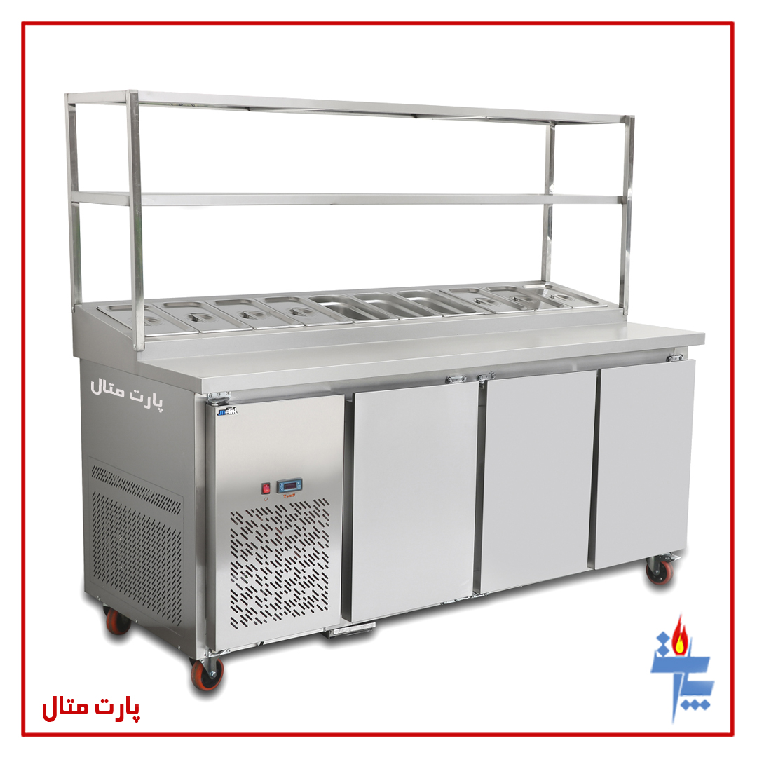 تاپینگ پیتزا و ساندویچ